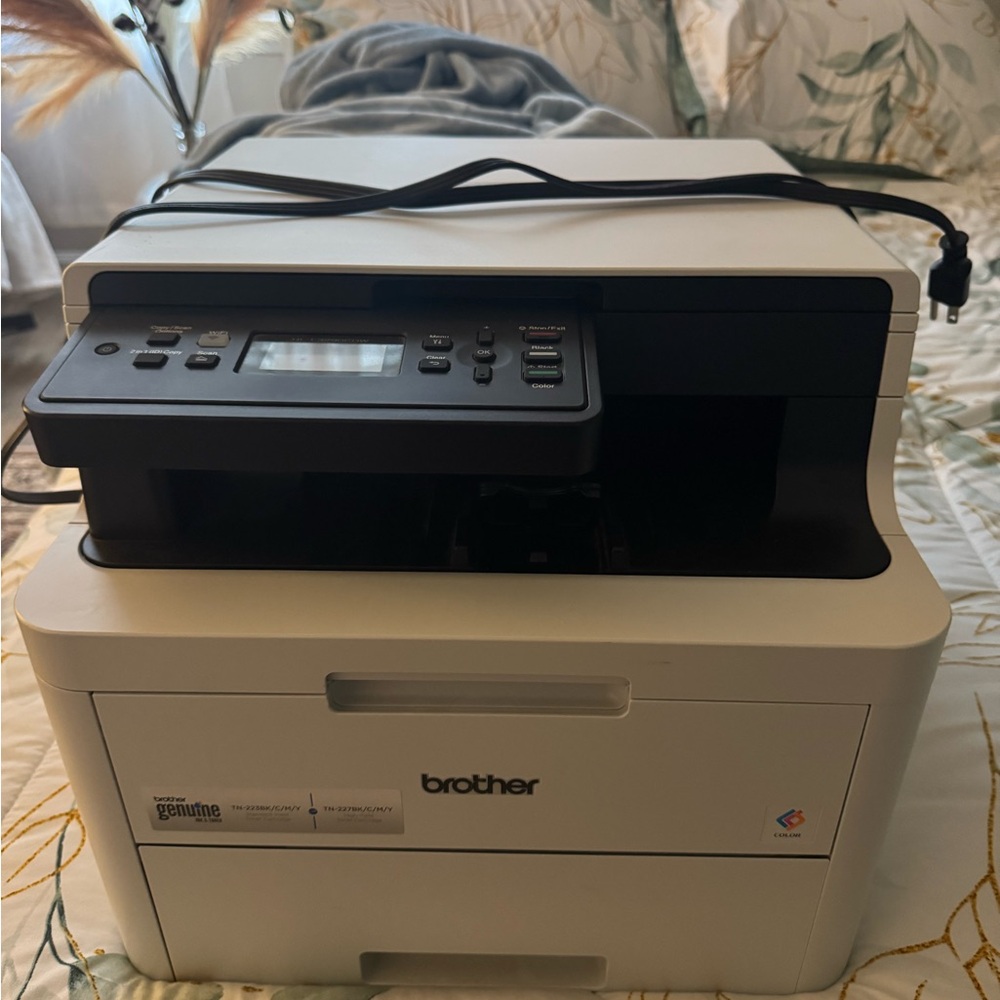 Brother Printer in White and Black